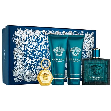 versace eros women's perfume set|Versace Eros men gift set.